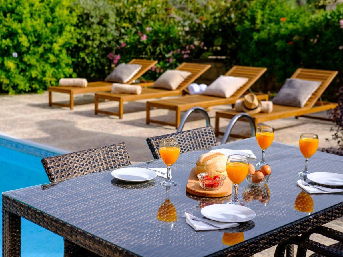 Almond Grove Luxury Villa Wprivate Pool Simou Zewnętrze zdjęcie